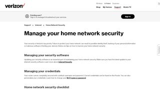 
                            2. Home Network Security | Verizon Internet Support