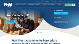 
                            11. Home of Community Banking | F&M Trust
