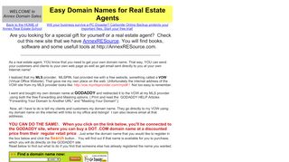 
                            8. Home of Easy Domain Names for Real Estate Agents