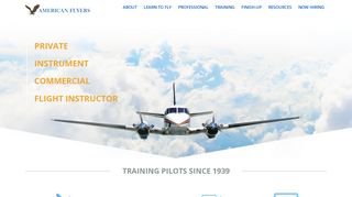 
                            1. Home of the Best Flight Training School - American …