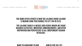 
                            9. HOME OFFICE UPDATES — LULAROE