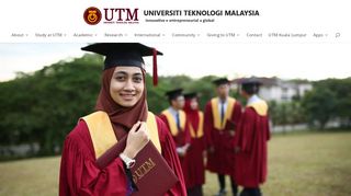 
                            7. Home | Official Web Portal of Universiti Teknologi Malaysia - UTM