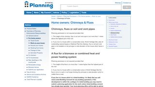 
                            2. Home owners: Chimneys & Flues | Planning Portal - Planning NI