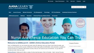 
                            6. Home page - AANA