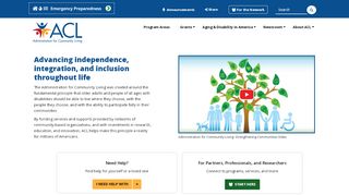 
                            5. Home Page | ACL Administration for Community Living