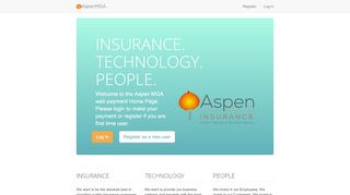 
                            2. Home Page - Aspen Insurance Customer Portal- Aspen ...