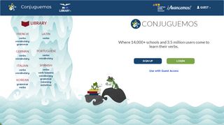 
                            3. Home Page || Conjuguemos