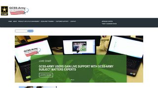 
                            6. Home Page GCSS- Army