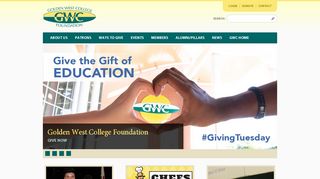 
                            9. Home Page - Golden West College Foundation