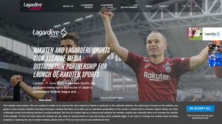 
                            8. Home page - Lagardère Sports and Entertainment