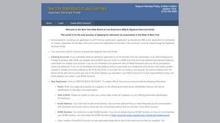 
                            6. Home Page - New York State Board of Law Examiners