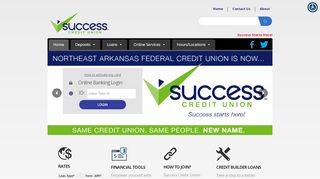 
                            3. Home page - Northeast Arkansas Federal Credit Union