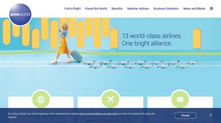 
                            3. Home Page | oneworld - Around the World Tickets