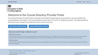 
                            1. Home Page - Provider Portal