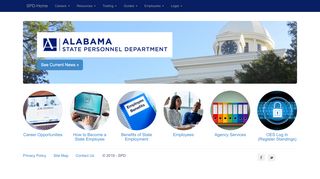
                            8. Home Page - SPD - State of Alabama Personnel …