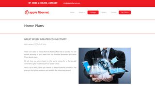 
                            2. Home Plans - Applefibernet Pvt Ltd - High Speed …