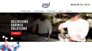 
                            1. Home • PSL • Delivering Savings Solutions.