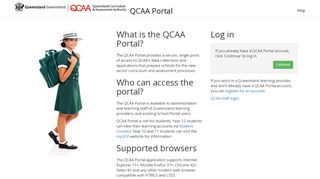 
                            3. Home - QCAA Portal