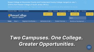 
                            2. Home Rowan College at Gloucester County