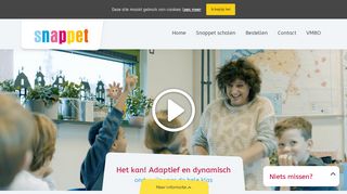 
                            7. Home - Snappet - Het adaptieve onderwijsplatform