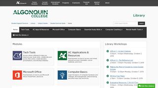 
                            4. Home - Student Survival Guide - Subject Guides at Algonquin College