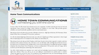 
                            4. Home Town Communications - TraditionFL