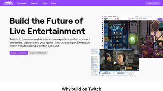 
                            10. Home | Twitch Developers