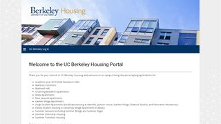 
                            6. Home - UC Berkeley Housing Portal