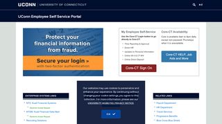 
                            6. Home | UConn Employee Self Service Portal