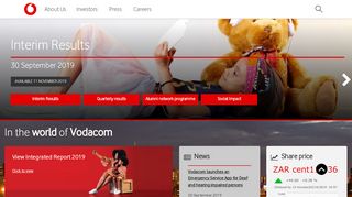 
                            6. Home | Vodacom Group
