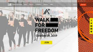 
                            4. Home | Walk For Freedom | A21