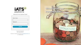 
                            2. Home | Welcome to iATS Customer Portal - iATS Payments