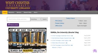 
                            8. Home - West Chester University Libraries - LibGuides at ...