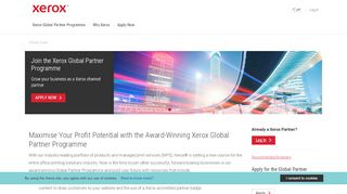 
                            8. Home - Xerox Partner Portal