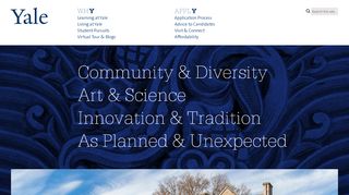 
                            5. Home | Yale College Undergraduate Admissions