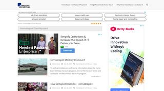 
                            5. Homedepot Com Mycard - HomeDepot.com/Mycard
