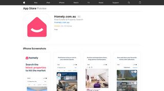 
                            9. Homely.com.au on the App Store