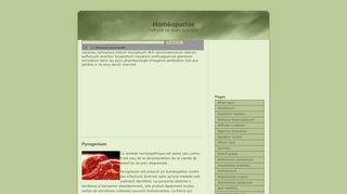 
                            8. Homéopathie » Pyrogenium - homeopathie.officine.free.fr