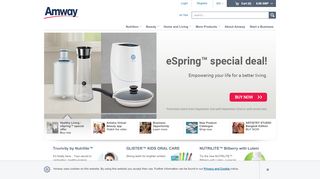 
                            4. Homepage | Amway Light