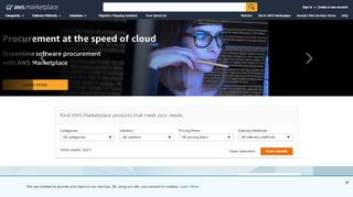 
                            2. Homepage - AWS Marketplace