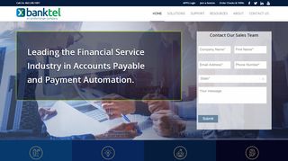 
                            11. Homepage - BankTEL Systems