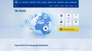
                            2. Homepage Baukasten Archives - 1&1 Blog