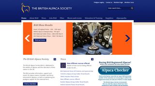 
                            9. Homepage | British Alpaca Society