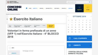 
                            5. Homepage concorso - Difesa - Concorsi On Line