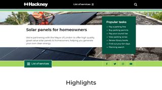 
                            5. Homepage | Hackney Council