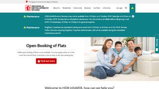 
                            7. Homepage - Housing & Development Board (HDB)