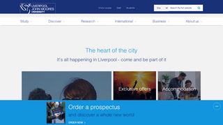 
                            1. Homepage | Liverpool John Moores University