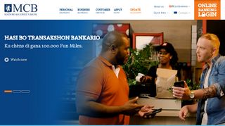 
                            6. Homepage - MCB Bank