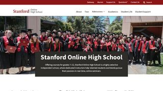 
                            3. Homepage OHS | Stanford Online High School