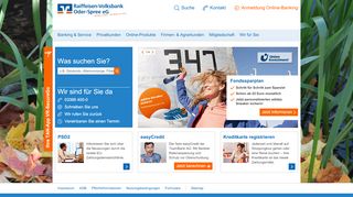 
                            6. Homepage Raiffeisen-Volksbank Oder-Spree eG
